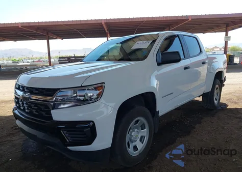 2022 Chevrolet Colorado 2Wd Short Box Wt from USA, damaged, VIN 1GCGSBEA5N1278576